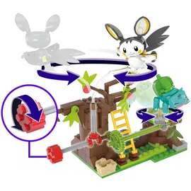 Megabrands Pokémon MEGA Bauset Emolgas und Bisasams bezaubernde Wälder