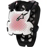 Alpinestars Brustpanzer A-1 Pro M/L Weiß/Schwarz/Rot