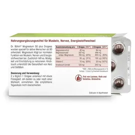 Dr. Böhm Magnesium 50 plus Dragees 60 St.