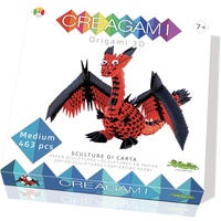 CreativaMente Anime Creagami 3178723 Origami 3D, Drachen, 481 Teile,