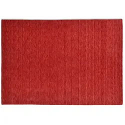 THEKO Handweber  Phalguna , rot , Wolle , Maße (cm): B: 70 H: 1,3