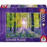 Schmidt Spiele Zarte Glockenblumen im Wald, (59767)