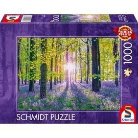 Schmidt Spiele Zarte Glockenblumen im Wald (59767)