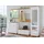 living charm Hola Garderobenschrank 50x34x199 cm weiß