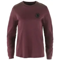 Fjällräven Damen 1960 Logo Longsleeve (Größe L, rot)