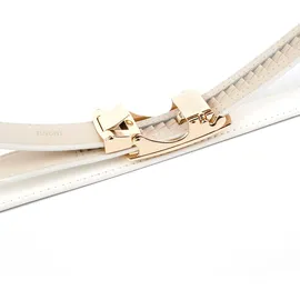 Anthoni Crown Damengürtel Leder 95 weiß