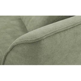 Lounge Collection Eckcouch Flachgewebe 2-Sitzer Grün