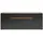 Lomadox Sideboard CRISP-61, Wotan Eiche Nb. 220/87/40 cm grau