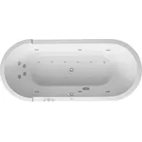 Duravit Whirlpool Oval Starck 1800x800mm, Combisystem P