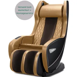 Naipo Shiatsu Massagesessel Massagestuhl mit Klopfen Kneten Luft-Massage-System Bluetooth 3D Surround Sound Musik