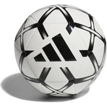 adidas Unisex Starlancer Club Ball Recreation Ball, White/Black, 5