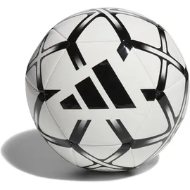 adidas Unisex Starlancer Club Ball Recreation Ball, White/Black, 5