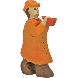 HOLZTIGER Hirte mit Flöte (80291)