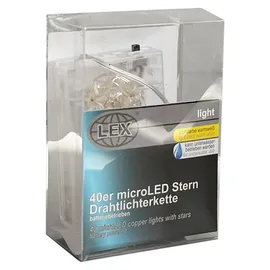 INDA-EXCLUSIV Lichtervorhang LED 2 m Transparent