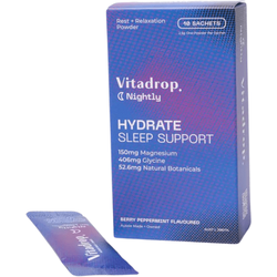 Vitadrop.  Nightly Sleep Support Powder (10 Stk.)