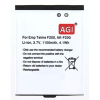 AGI Akku kompatibel mit Emporia Telme F200 Flip