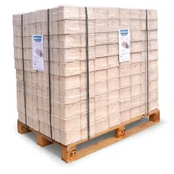Sägewerk Mladec am Mähren 800 kg | Buchenholz-Briketts | 7% Feuchtigkeit | 100% ohne Rinde