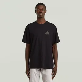 G-Star Regular Fit T-Shirt mit Logo-Detail, Black, S