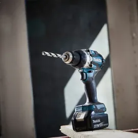 Makita Akku-Schlagbohrschrauber inkl. 2 x 5,0 Ah + Ladegerät + Makpac