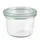 Weck Mini-Sturzglas 12er-Karton 80 ml ohne Ringe und Klammern