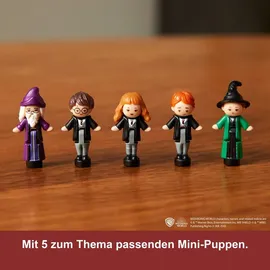 POLLY POCKET Sammler-Spielset, Harry Potter-Schatulle mit 5 Puppen und 11 Zubehörteilen, HRD56