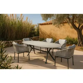 Sit Mobilia Olympia Gartentisch 210 x 95 x 75 cm Teak/Khalo