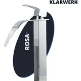 klarwerk ROSA Wasserfallarmatur Chrom