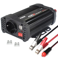 NDDI Wechselrichter 400W Auto Spannungswandler, 12V DC auf 230V AC Autokonverter Ladegerätadapter mit Zwei 3.1A USB Anschlüssen und Wechselstromsteckdosen Schnellladung