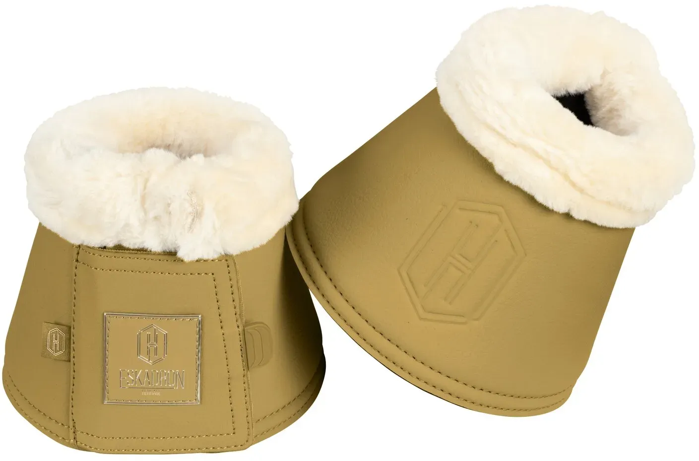 ESKADRON Heritage Hufglocken Faux Leather FF cardamom S