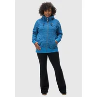 Ragwear Ragwear, Neska Print Zip Plus«, blau