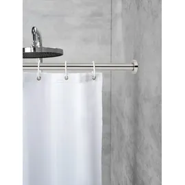 Schöner Wohnen Duschvorhangstange Obleon 70 x 115 cm silber