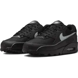 Nike Air Max 90 Herren Schwarz/Silber 45