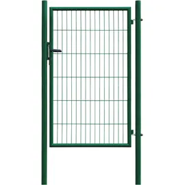garden 'n' more Zauneinzeltür GARDEN 'N' MORE "Einzeltor Standard", grün, B:100cm H:150cm, Stahl, Tore, 150 cm hoch, grün