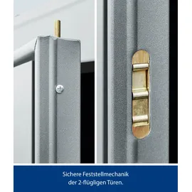 Hörmann Berry-Gerätehaus 2,48 x 2,83 m Grau