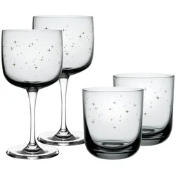 like. by Villeroy & Boch Winter Glow Wein- & Wassergläser Set 4-teilig - DS