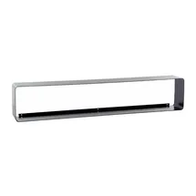 DESIGN DELIGHTS CD-Regal 120 x 14 x 15 cm Schwarz