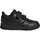 adidas Tensaur Hook and Loop Core Black / Core Black / Grey Six 23 1/2