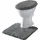 Erwin Müller Stand-WC-Set 2-teilig Rhodos in anthrazit | Gr.: onesize