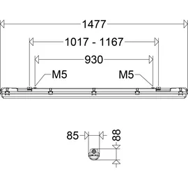 Schuch Luxano 2 43 W grau