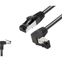 BKL Electronic 144024 RJ45 Patchkabel CAT 8.1 S/FTP 1.5m Schwarz Halogenfrei 1St.
