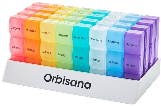 Orbisana Tabletten-Organizer Für Einen Monat