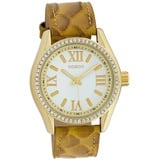 Oozoo Damen Armbanduhr Timepieces Analog Leder gelb mustard D2UOC10224 - Hellgelb