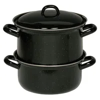 RIESS Kartoffeldämpfer 18 cm schwarz