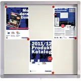 Franken Schaukasten ECO silber 6x DIN A4 70,4 x 4,5 x 75,0 cm, 1 St.