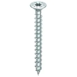 Senkkopfschrauben Vollgewinde Kohlenstoffstahl verzinkt 5 x 40mm