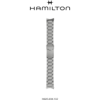 Hamilton Metall Edelstahlarmband Khaki Field M38 20mm H695.694.102 - silber