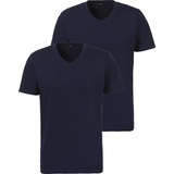 s.Oliver Herren T-Shirt Casual Figurbetont, Blau, S