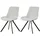 xonox.home Drehstuhl Emilia Webstoff creme 2er Set