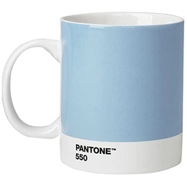 Pantone Kaffeetasse, Porzellan, Light Blue 550, 8.4 x 8.4 x 12.1 cm