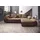 INOSIGN Ecksofa »Imola elegant und bequem, aktuelle Steppung im Sitz, L-Form«, wahlweise mit Bettfunktion